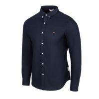 Camasa oxford Lee Cooper Cooper cu Maneca Lunga bleumarin