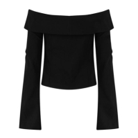 Camasi sport Jack Wills Bardot pentru femei negru