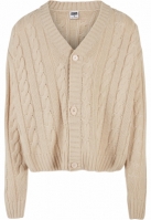 Cardigan Boxy bej Urban Classics