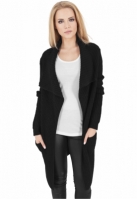 Cardigan dama tricotat negru Urban Classics