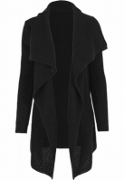 Cardigan dama tricotat negru Urban Classics