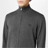 Cardigan Fred Perry Fred Cls ZT pentru barbati inchis gri ml r85