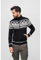 Cardigan Norweger negru Brandit