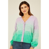 Cardigan Yumi Yumi verde Ombre Relaxed