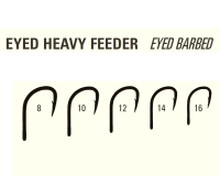 CARLIG EYED HEAVY FEEDER MU14 10BUC PL marime 14 MUSTAD