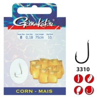 CARLIG LEGAT 3310B 0,14MM 10BUC PL marime 14 GAMAKATSU