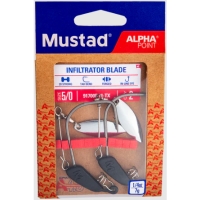 CARLIG OFFSET INFILTRATOR BLADE 2BUC PL marime 3-0 MUSTAD