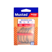 CARLIG OFFSET INFILTRATOR SWIM 2BUC PL marime 8-0 MUSTAD