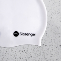 Casca de Inot Slazenger Silicone pentru adulti alb