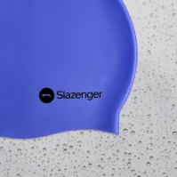 Casca de Inot Slazenger Silicone pentru adulti albastru roial