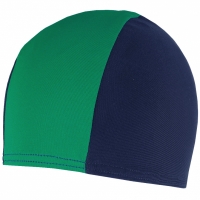 Casca inot Crowell Lycra bleumarin-verde pentru copii