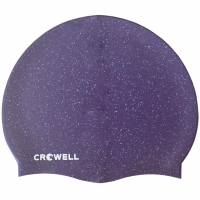 Casti de inot plywacki silikonowy Crowell Recycling Pearl violet kol.4