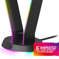 Casti Stealth care se aprind Gaming Stand multicolor format and universal