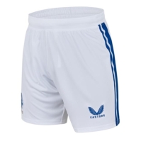 Pantaloni scurti Castore Rangers FC 125 Years 2024 2025 pentru adulti brilliant alb