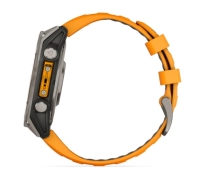 CEAS FENIX 8 AMOLED SAPPHIRE SPARK portocaliu GRAPHITE TI BARE 47MM EMEA GARMIN