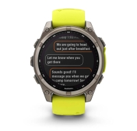 CEAS FENIX 8 SOLAR SAPPHIRE galben GRAPHITE 47MM EMEA GARMIN