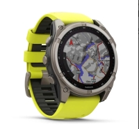 CEAS FENIX 8 SOLAR SAPPHIRE galben GRAPHITE TI negru 51MM EMEA GARMIN