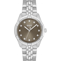 Ceas QUARTZ HUGO BOSS 1502699 pentru Femei gri maro