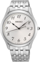 Ceas QUARTZ MAN SEIKO SUR299P1 gri alb