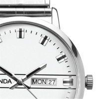 Ceas Sekonda 1974 38mm argintiu Round Case argintiu Dial