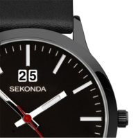 Ceas Sekonda Nordic 40mm negru Round Case negru Dial