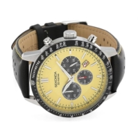 Ceas Sekonda Velocity 45mm argintiu Round Case galben Dial