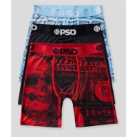 Chiloti Boxeri Lenjerie PSD Ben & Bones 3pack multicolor