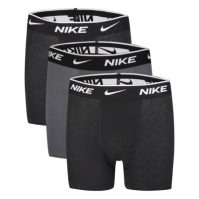 Chiloti Boxeri Set de 3 Nike bumbac pentru baieti negru gri