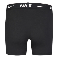 Chiloti Boxeri Set de 3 Nike bumbac pentru baieti negru gri