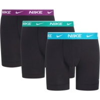 Chiloti Boxeri Set de 3 Nike pentru Barbati negru verde