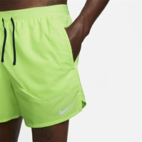 Pantaloni scurti Nike Dri-FIT Stride 5 cu captuseala alergare pentru Barbati ghost verde