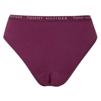 Chiloti Set 2 Tommy Hilfiger Absorbent Period mov pruna negru