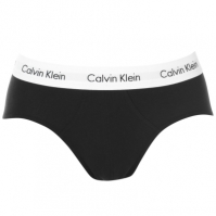 Chiloti Set de 3 Calvin Klein alb negru gri