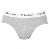 Chiloti Set de 3 Calvin Klein alb negru gri