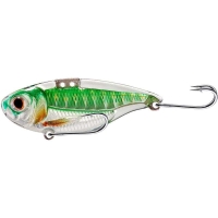 CICADA SONIC SHAD BLADE BAIT 5,5CM 14G argintiu PUMPKIN LIVE TARGET