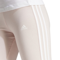 Colanti adidas Essentials 3 cu dungi pentru femei sandy roz