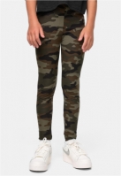 Colanti Camo pentru fete wood camuflaj Urban Classics