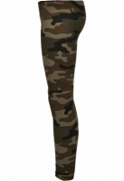 Colanti Camo pentru fete wood camuflaj Urban Classics