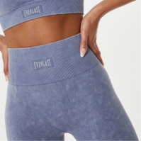 Colanti Everlast Seamless Acid Wash pentru femei albastru