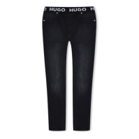 Colanti HUGO Denim negru z11