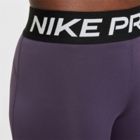 Colanti Nike Pro pentru fete inchis roz