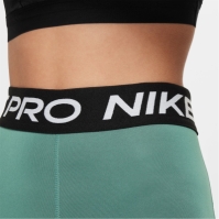 Colanti Nike Pro pentru fete verde negru