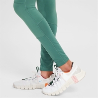 Colanti Nike Pro pentru fete verde negru