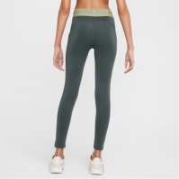 Colanti Nike Pro Therma-FIT antrenament pentru fete vintage verde