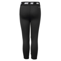 Colanti Nike Swoosh pentru fete pentru Bebelusi negru