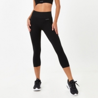 Colanti USA Pro Seamless Capri Cropped negru