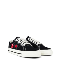 COMME DES GARCONS PLAY Comme One Star LT femei negru