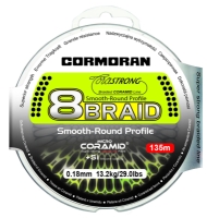 CORASTRONG 8BRAID VERDE 014MM 9,4KG 135M CORMORAN