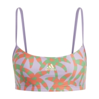 Costum de baie bikini adidas Essentials Farm pentru femei mov