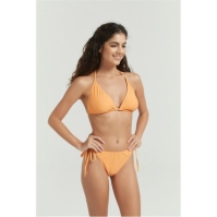 Costum de baie bikini Be You Tie Side Bottom portocaliu